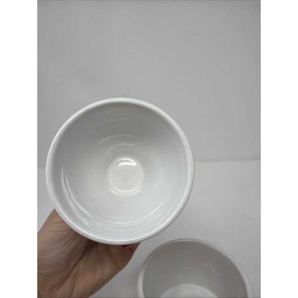 Butter Bell Crock by L. Tremain 2000 Ceramic White Floral Original - Picture 7 of 10